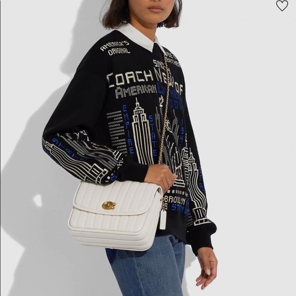 💰SOLD - 4684 - Coach Madison Shoulder Bag with Quilting - Picture 13 of 13